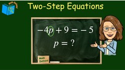 Solving Two-Step Equations| Math Defined with Mrs. C | 7.EE.B.4 Instructional Video