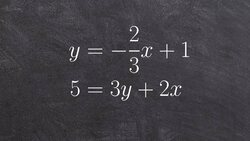 Graphing a system of equations when there is no solution Instructional Video