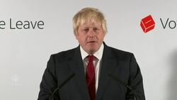 Former London mayor Boris Johnson thanks voters News Clip
