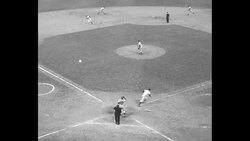 Billy Martin singles, driving in a run and giving the New York Yankees their fifth straight World Series title News Clip