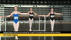 Some Calgary dancers are vying for a spot in Canada's National Ballet School News Clip