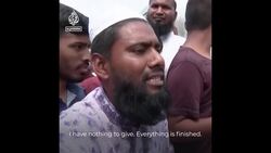 Huge fire at popular clothing market in Bangladesh News Clip