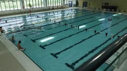 People Swimming at their local Leisure Centre News Clip