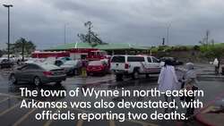 At least four dead as massive storm strikes multiple US states News Clip