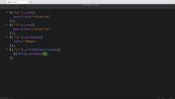 Modern Web Design with HTML5, CSS3, and JavaScript - Using the jQuery Animate Method to Move Elements Instructional Video