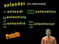 02 Spanish Lesson - Preterite Regular -ER verbs Instructional Video