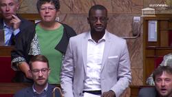 Racism row over French far-right MP's 'go back to Africa' outburst News Clip