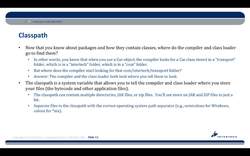 Complete Java SE 8 Developer Bootcamp - Classpath Instructional Video