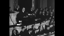 President Franklin D. Roosevelt delivers State of the Union Address to Congress in Washington, DC News Clip