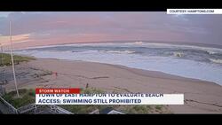 VIDEO: Hurricane Erin brings coastal flooding to Long Island News Clip