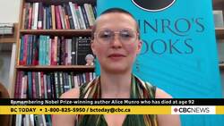 Alice Munro remembered at the beloved Victoria book store she co-founded News Clip