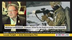 CBC News Network's Chris Glover speaks with Arctic security expert Whitney Lackenbauer News Clip