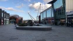 Shoppers few and far between in Newport  News Clip