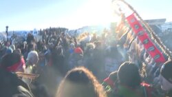 Victory Celebrations at Standing Rock News Clip