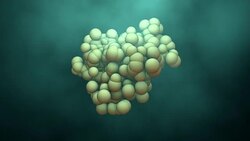 Protein or Enzyme with motion Stock Footage