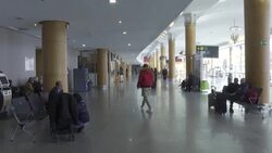 CLEAN : Travellers rush back to France as Morocco halts flights amid Covid spike News Clip