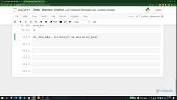 Advanced Chatbots with Deep Learning and Python - Max Story and Question Length Instructional Video