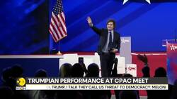 US: Donald Trump celebrates 1st month in office amid sweeping policy changes News Clip