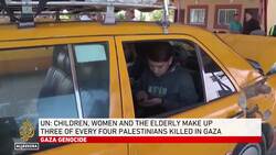 Palestinians head home despite conflict News Clip