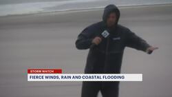 Nor’easter: Strong winds pound New Jersey as flooding hits shore communities News Clip