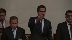 CLEAN : Venezuela's Guaido addresses National Assembly after gaining access News Clip