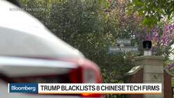Trump Blacklists 8 Chinese Tech Firms News Clip