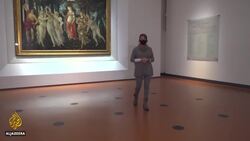 Uffizi museum reopens: Florentines enjoy break from mass tourism News Clip