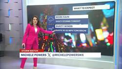 Gusty storms may try to disrupt NYE celebrations; windy and colder Wednesday News Clip