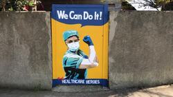 Dublin artist Emma Blake’s Covid-19 themed murals hit right note with singers News Clip