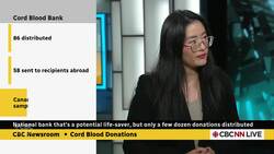 Only a fraction of umbilical cord blood donations have been distributed in the past decade News Clip