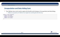 Complete Java SE 8 Developer Bootcamp - Encapsulation and Data Hiding Instructional Video