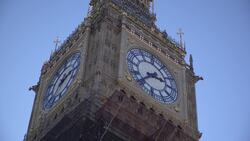Stock footage of the Houses of Parliament  News Clip