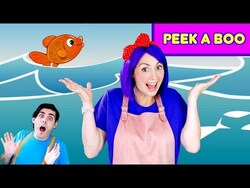 Peek A Boo - Hide And Seek Under The Sea With Bella And Beans Instructional Video
