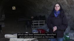 Statue of Roman emperor posing as Hercules found in Rome sewer News Clip