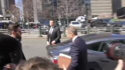 Elon Musk arrives at federal court in NYC News Clip
