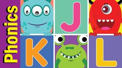 J K L Phonics Alphabet Chant for Children Instructional Video