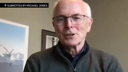 This patriotic pilot is sending a message in the sky News Clip