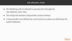 C++ Standard Template Library in Practice - Allocators Instructional Video