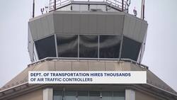 Over 2,000 air traffic controllers in-training have been hired News Clip