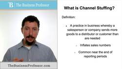 Channel Stuffing Instructional Video