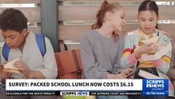 Survey: Packed school lunch now costs $6.15 News Clip