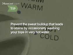 How to Get out Perspiration Stains Instructional Video