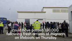 New arrivals appear to take Channel crossings to over 100,000 since 2018 News Clip