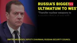 Kremlin, Medvedev Fume At Biden's Plan To Arm Ukraine With U.S. Nukes: 'Russia Will Attack' News Clip