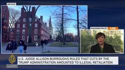 Judge rules Trump unlawfully cut Harvard research funding News Clip