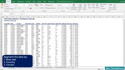 Statistics for Data Science and Business Analysis - Practical Example: Inferential Statistics Instructional Video