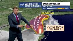 Air Quality Alert in effect as wildfire smoke approaches News Clip