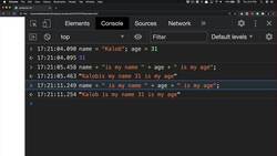 Learn JavaScript from Scratch JavaScript for Everyone - String Concatenation Instructional Video