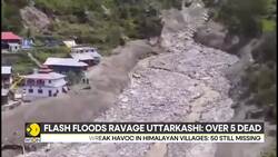 Uttarkashi Floods: Flash Floods Wreak Havoc in Himalayan Village | 50 Still Missing News Clip
