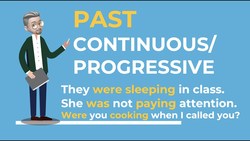 ESL - Past Continuous/Progressive Instructional Video